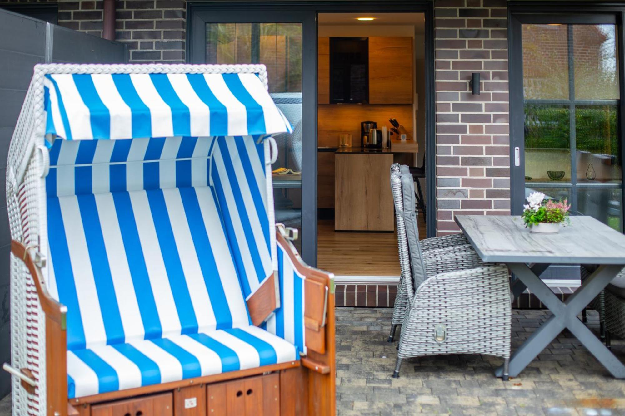 Winkelschiffchen III Mit Sauna Juist Exterior foto